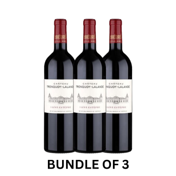 [Bundle of 3] Chateau Tronquoy Lalande 2013, 750ml